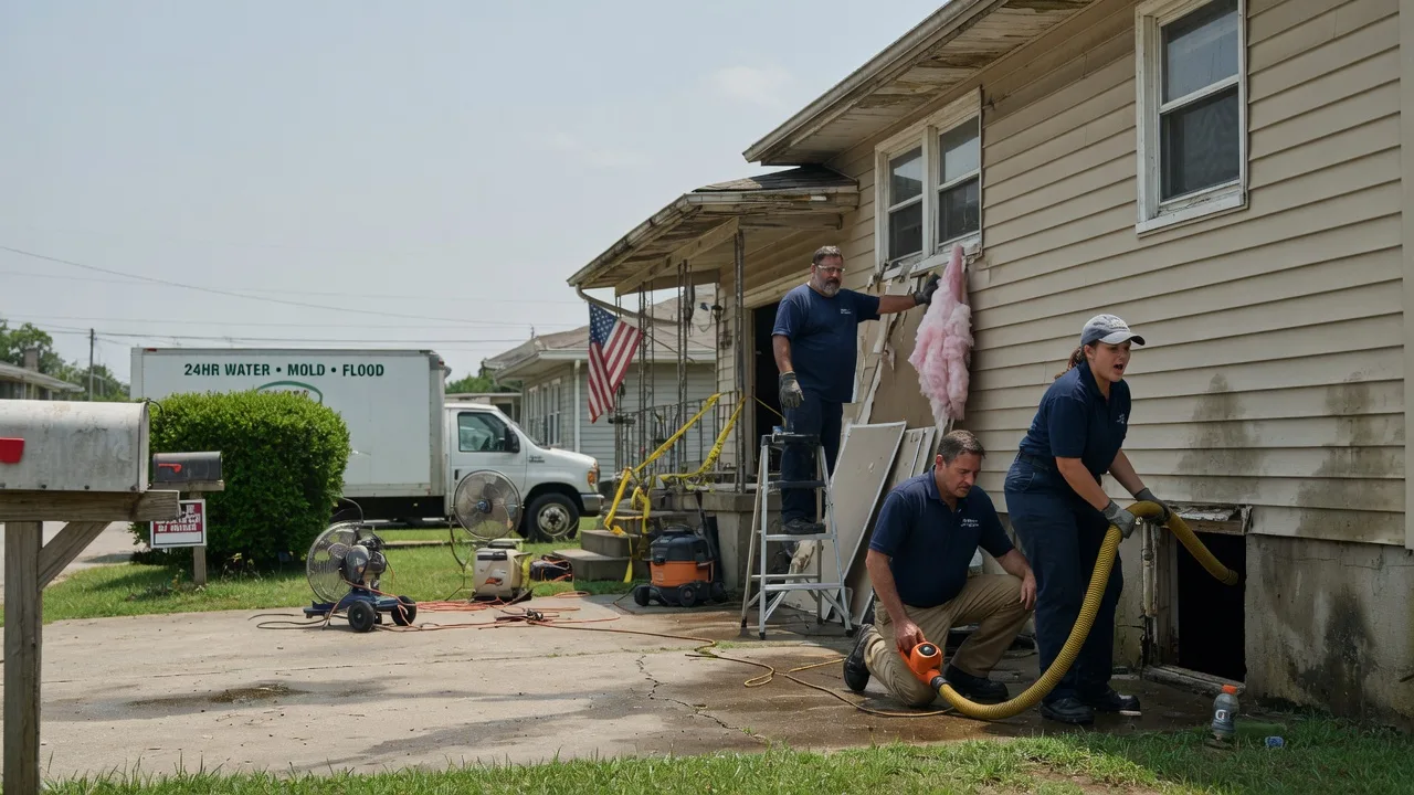 Water Damage Repair in Capron, VA near me